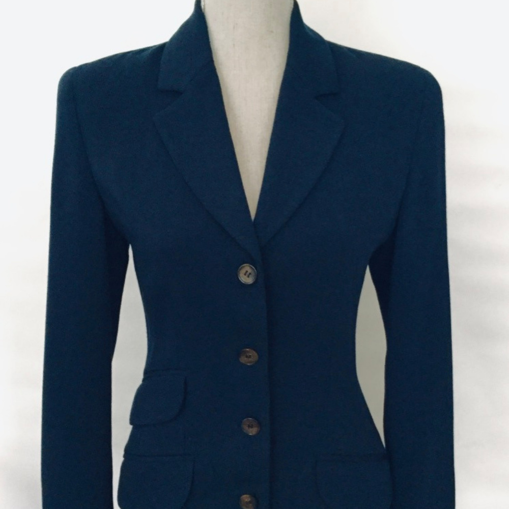 Vintage Barney's by Michel Klein Navy Blazer